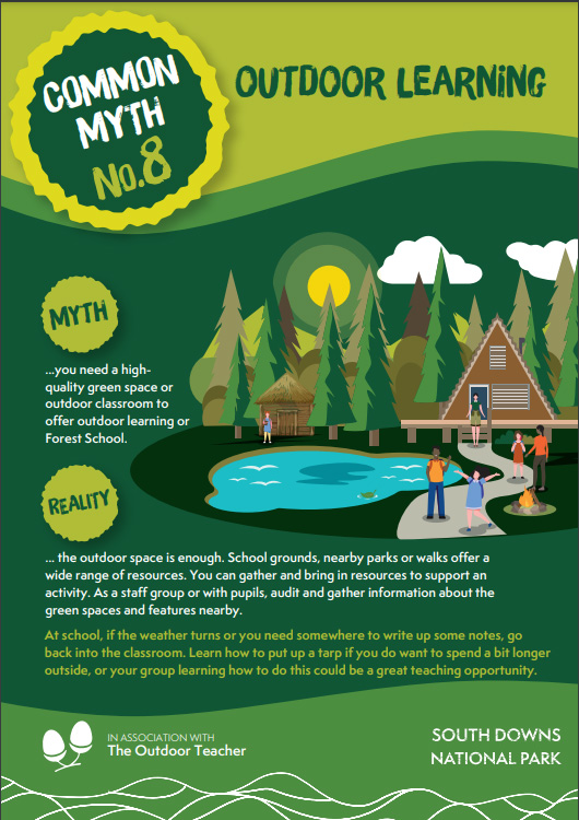Outdoor Learning Myths Poster 8