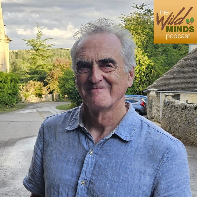 Ash Smith standing in village centre